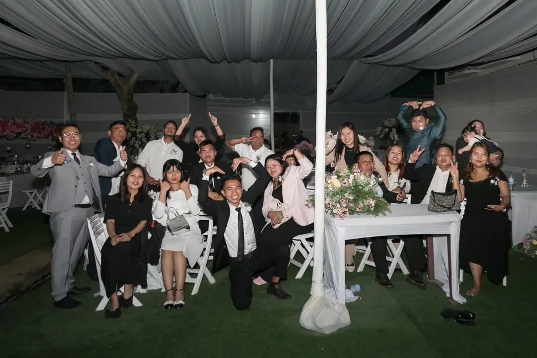 Group photo of some members of Chikim Group